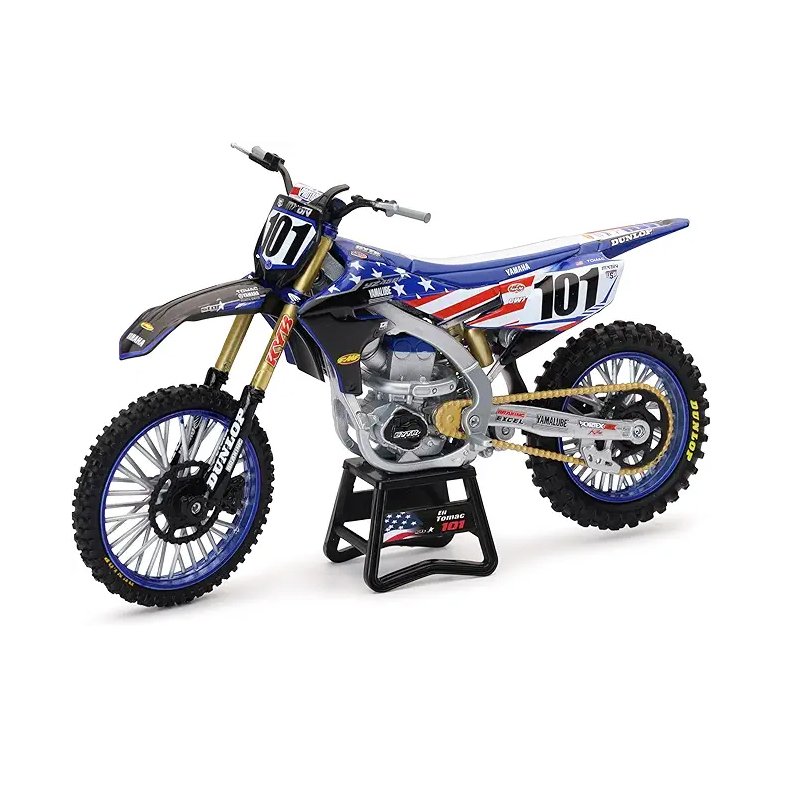 Die-Cast Motocross Bike Model